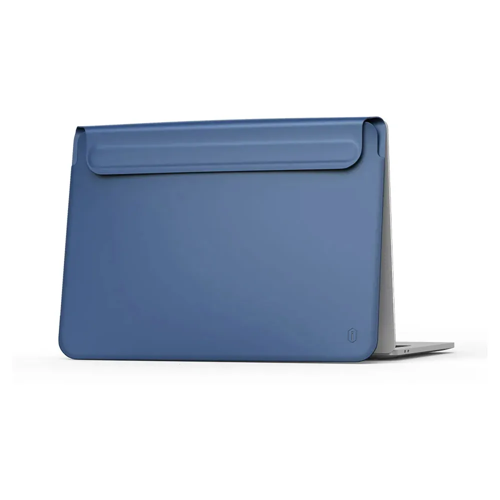 Чехол кожаный WIWU Skin New Pro 2 Leather Sleeve Skin Pro II для MacBook Pro 16". Цвет: чёрный
