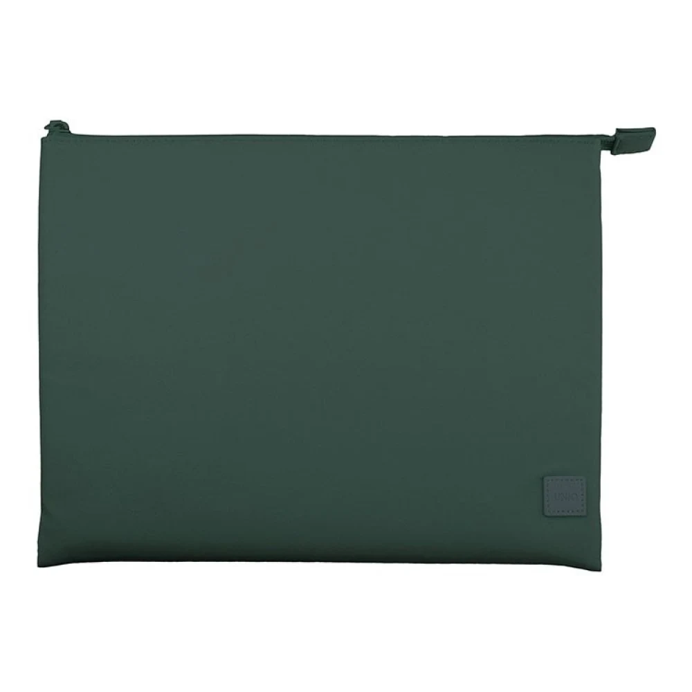 Чехол Uniq LYON RPET fabric для ноутбуков 14", переработанный ПЭТ. Цвет: зелёный