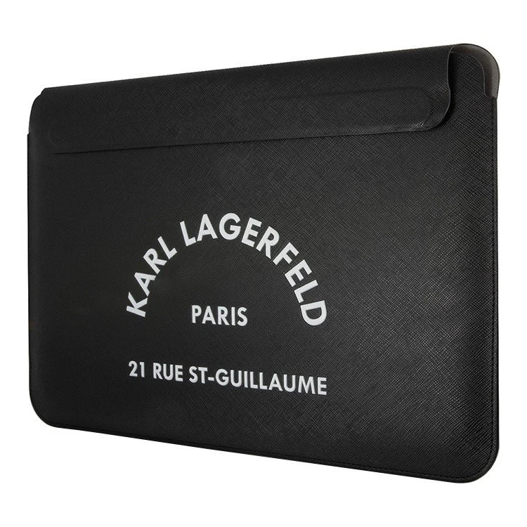 Чехол Lagerfeld Saffiano Sleeve Karl Ikonik для ноутбуков 13"/14". Цвет: чёрный
