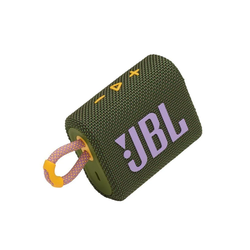 Акустическая система JBL GO 3. Цвет: зеленый