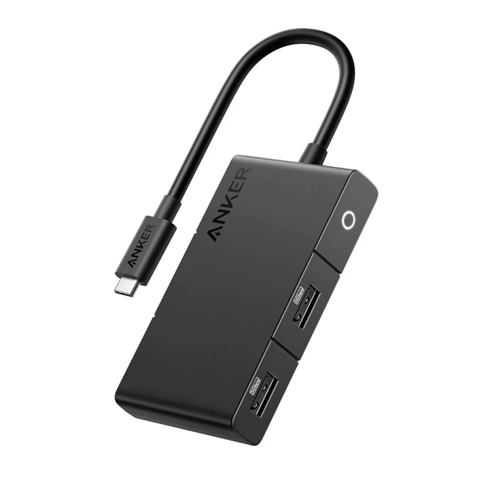 USB-хаб Anker 332 USB-C Hub (5 в 1, 4K HDMI). Цвет: черный