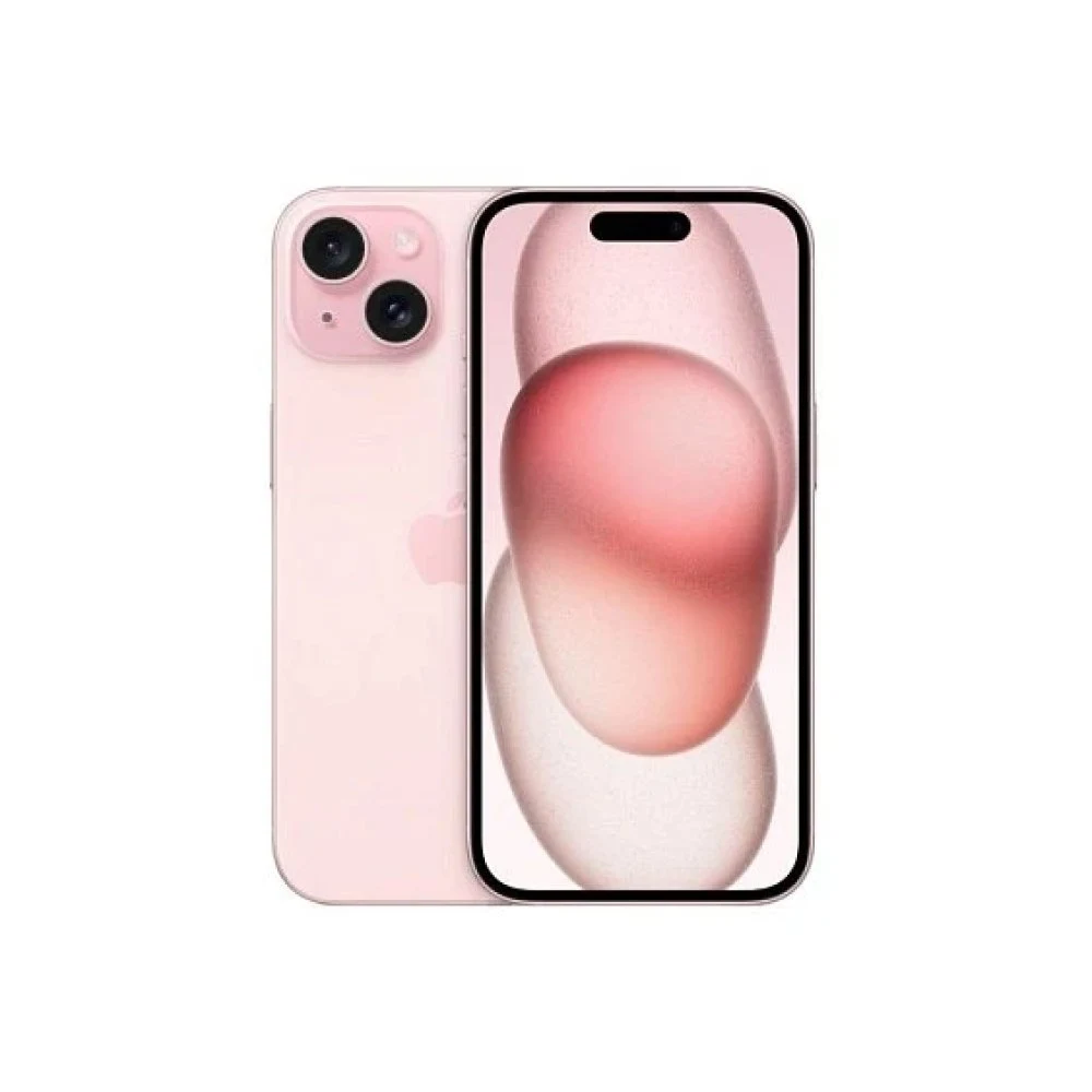 Смартфон Apple iPhone 15 256 ГБ (dual nano-SIM). Цвет: розовый
