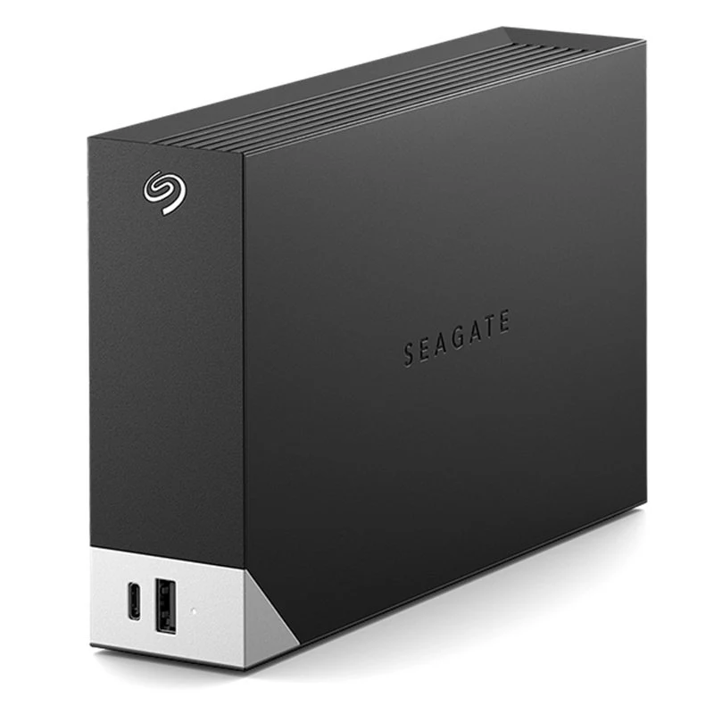 Внешний жесткий диск Seagate One Touch Hub 6ТБ, 3.5", USB 3.0, USB-C. Цвет: чёрный